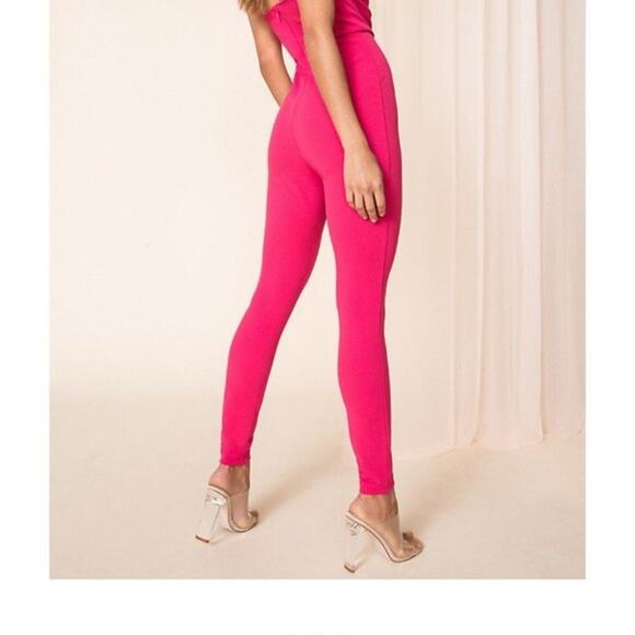 NWT Superdown REVOLVE Clarice Strapless Jumpsuit, sz S - Picture 2 of 8